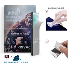 Tkgz Google Pixel 7 NANO Ekran Koruyucu Esnek ULTRA İnce - MAXXPRO - HD ŞEFFAF HAYALET