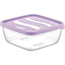Herşey Trend Herşeytrend 3'lü Karizma Kare Saklama Kabı Seti ROYALEKS-ÇNK2208