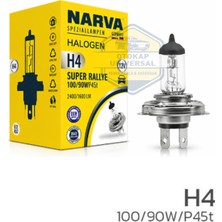 Narva H4 Halojen Ampul 12V 100W/90W P45T (1 Adet)