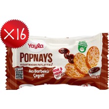 Yayla Popnays Acı Barbekü Çeşnili Mısır ve Pirinç Patlağı 68 G X16