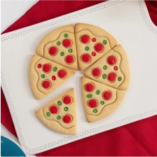 Hobist Pizza Desenli Kurabiye Kalıbı - Şeker Hamuru Kalıbı