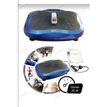 Sge Teknoloji Mavi Yüksek Titreşimli Programlı Kumandalı Egzersiz ve Kondisyon Aleti Şekillendirme Sıkılaşma Tüm Vücut Egzersiz Aleti