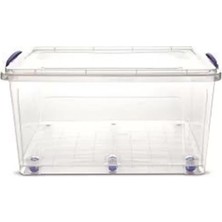 Herşey Trend Herşeytrend Saklama Kabı 80 Lt Tekerlekli ROYALEKS-30168