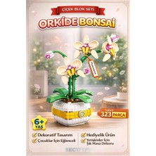 Scntoys Botanicals Orkide- Yetişkinler Için Sergilenebilir Çiçek Modeli Yapım Seti Orkide Çiçek 323 Parça