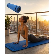 Mestore 10 mm Spor ve Kamp Matı Çift Taraflı Kullanım Kaymaz Yüzey Hafif ve Dayanıklı