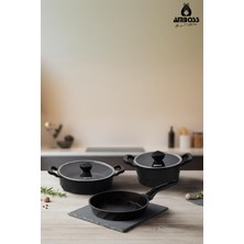 Amboss Vento Medium 5 Parça Döküm Tencere Seti