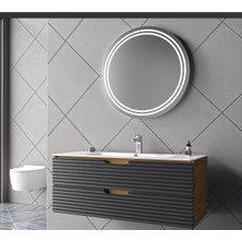 Çelebi Orve 80 cm Membran Kapak Banyo Dolabı