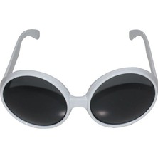 Nemere 80 Li Yıllar Beyaz Renk Nostalji Yeşilçam Parti Gözlüğü