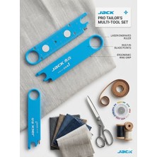 Mavi Makina Jack Kolay Ip Takma Mıknatıslı Büyüteçli