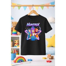 Zeycem Huntrix Desen Baskılı Çocuk Tshirt
