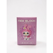 Deryora New Block Bricks Hello Kitty My Melody Karakter Figürü 3D Yapboz Puzzle