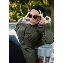 Mayovera Tesettür Mayo Tek Üst - Haki