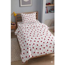 MUK's Beauty Tools Tek Kişilik Nevresim Takımı 3 Parça 160X220 Nevresim 100X200 Çarşaf 50X70 Yastık Kılıfı %100 Pamuk