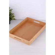 Herşey Trend Herşeytrend 40*30 Bambu Tepsi ROYALEKS-TPS4030