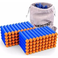 Scntoys Nerf Yedek Mermi 60 Adet Tüm Nerflerle Uyumlu Yedek Dart Mermi Nerf Sünger Mermi 60 Adet A+ Kalite
