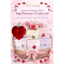 Borghetto Anneler Gününe Premium 5'li Sabun Seti ''annelerimize Doğal Hediye''sepet ve Objeler Dahil Değildir.