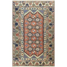 Soho Antiq Pomelon Etnik Desenli Yün Halı 156X248 cm