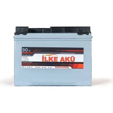 Ilke Akü 90 Ah 12V Düz Akü