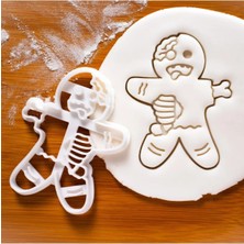 Hobist Zombili Kurabiye Adam Kurabiye Kalıbı - Zencefilli Kurabiye Adam Zombili Şeker Hamuru Kalıbı