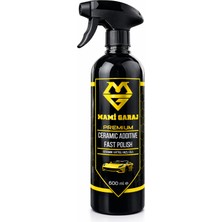 Mami Garaj Seramik Katkılı Hızlı Cila 600 ml – Parlaklık ve Su Itici Etki