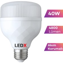 Ledx 40W Kristal Torch LED Ampul E27 Duy 4800 Lümen