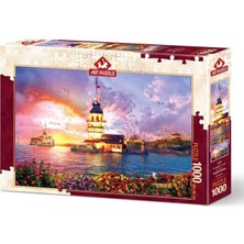 Farbu Oyuncak 1000 PARÇA KIZ KULESİ İSTANBUL MANZARALI ÖZEL SERİ EĞİTİCİ ÖĞRETİCİ PUZZLE