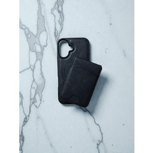 Mus10 IPHONE 17 Cüzdanlı-Stand Özellikli Deri Tasarım Kılıf