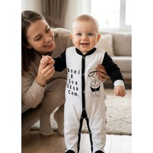 Gürcan Bebe Yeni Doğan Unisex Bebek Patikli Tulum