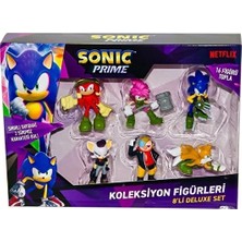 Scntoys Sonic 8li Figür Set Asortili 2 Nadir Ürün Şansı Oyuncak Sonic Figür Sonic Karakterleri Set