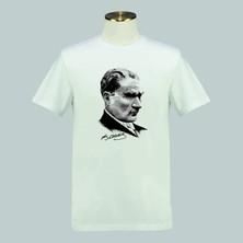 Edalı Atatürk ve Imza Baskılı Tshirt