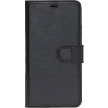 Gp Iguana Apple iPhone 11 Uyumlu Deri Cüzdanlı Kılıf Siyah