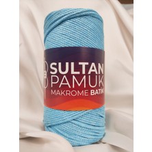 Sultan Pamuk Makrome Batik Ebruli El Örgü Ipi (1 Adet) - Renk: 207