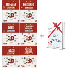 3D Yayınları 8.sınıf Tüm Dersler Gelişim Izleme ve Değerlendirme Simülasyonları+Hediye Soru Bankası