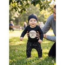 Gürcan Bebe Yeni Doğan Erkek Bebek Şapkalı Üçlü Takım