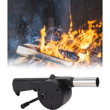 Markafox Taşınabilir El Üfleyici Mangal Ateş Yakma Fanı Manuel Kamp Barbekü Körüğü