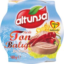 Altunsa Acılı Ton Balığı 160 G