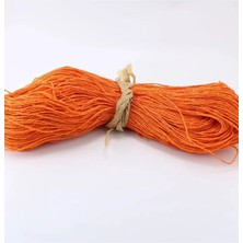Herşey Trend Herşeytrend Turuncu Renk Çile Kağıt Ip Çanta Ipi Supla Ipi  No:65 - (550-600 Gr)