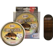 Captain Carp Master 300MT Monofilament Misina Brown+Green