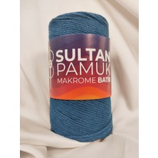Sultan Pamuk Makrome Batik Ebruli El Örgü Ipi (1 Adet) - Renk: 222