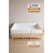 Yasetex Tasarım 100X200 Montessori ve Beşik Için Kenar Koruma Seti  Buble Full Tam Koruma Ossa Tasarım