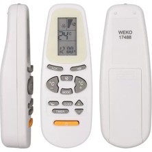 Weko Demirdöküm Pacific Line Timer Tuşlu Klima Kumandası
