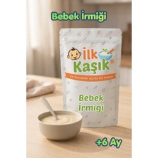 İlk Kaşık Bebek Irmiği 200G +6 Ay Taş Değirmen Ince Öğütülmüş Durum Buğdayı Katkısız Ek Gıda