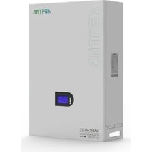 Antfea 51.2 V200AH Lifepo4 Lityum Duvar Tipi Batarya