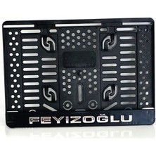 Tex Motosiklet Plakalık Feyizoğlu Logolu