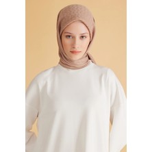 Belli Geometrik Desen Veyra Pudra Eşarp 1
