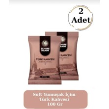 2'li Sahure Hanım Türk Kahvesi-Soft Yumuşak Içim 100GX2