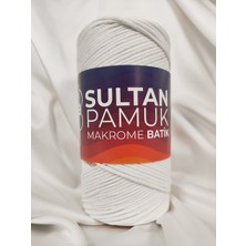 Sultan Pamuk Makrome Batik Ebruli El Örgü Ipi (1 Adet) - Renk: 220