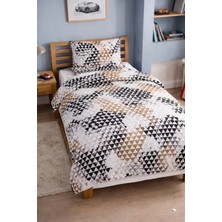 MUK's Beauty Tools Tek Kişilik Nevresim Takımı 3 Parça 160X220 Nevresim 100X200 Çarşaf 50X70 Yastık Kılıfı %100 Pamuk