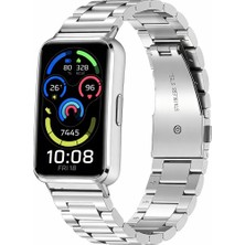 Alstrap Huawei Band 11/11 Pro Uyumlu Paslanmaz Çelik Kordon
