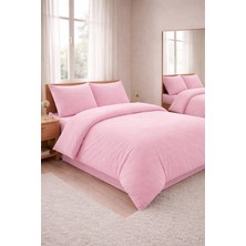 MUK's Beauty Tools Çift Kişilik 4 Parça Nevresim Takımı Lastikli Çarşaflı Yumuşak Dokulu Konfor Seti 160X200+200X220